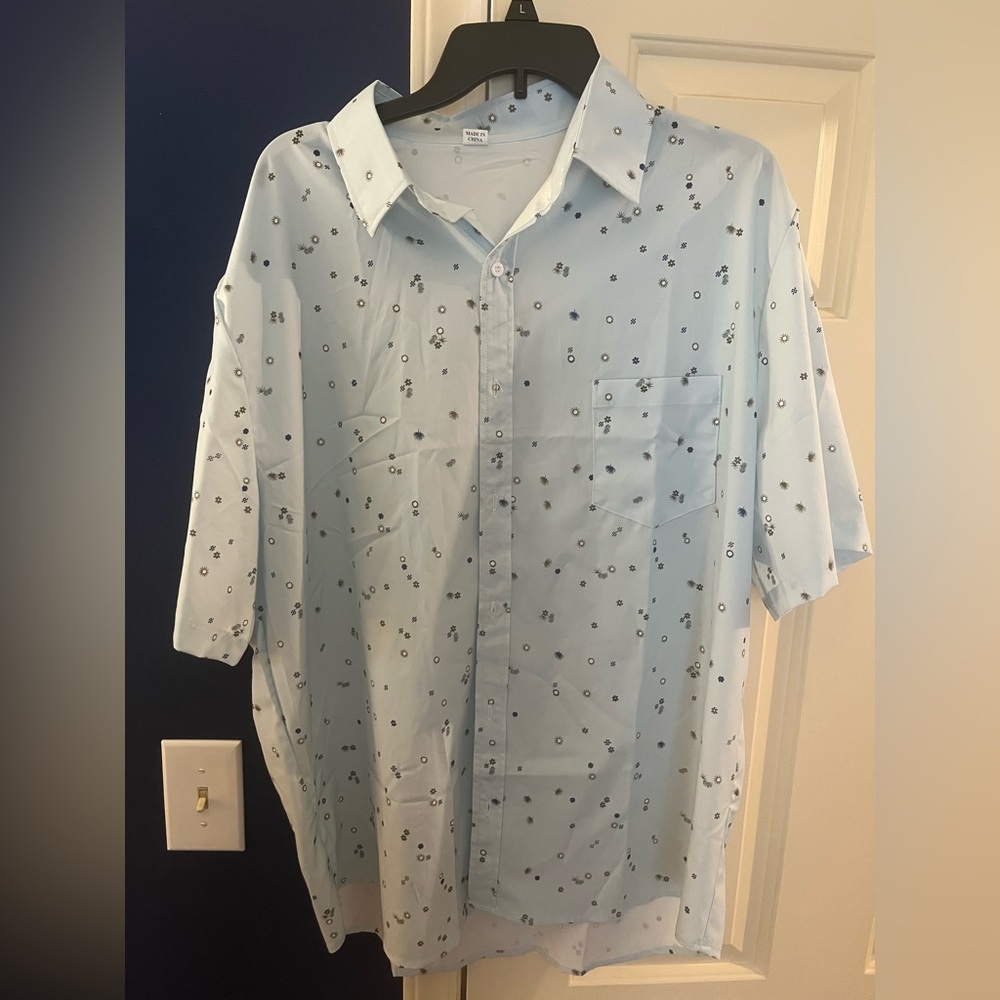 Floral Button-Up Shirt